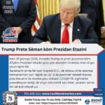 Trump Prete Sèman kòm Prezidan Etazini