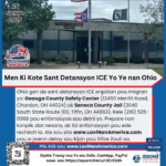 Men Ki Kote Sant Detansyon ICE Yo Ye nan Ohio