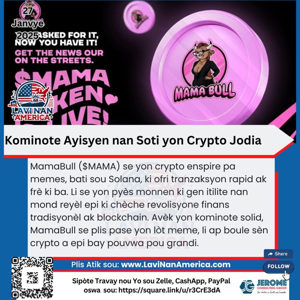 MamaBull: La Manman Tout Lari yo nan Crypto!