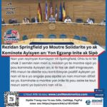 Rezidan Springfield yo Moutre Solidarite yo ak Kominote Ayisyen an: Yon Egzanp Inite ak Sipò