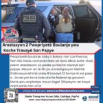 Arestasyon 2 Pwopriyetè Boulanje pou Kache Travayè San Papye