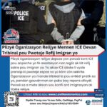 Plizyè Òganizasyon Relijye Mennen ICE Devan Tribinal pou Pwoteje Refij Imigran Yo