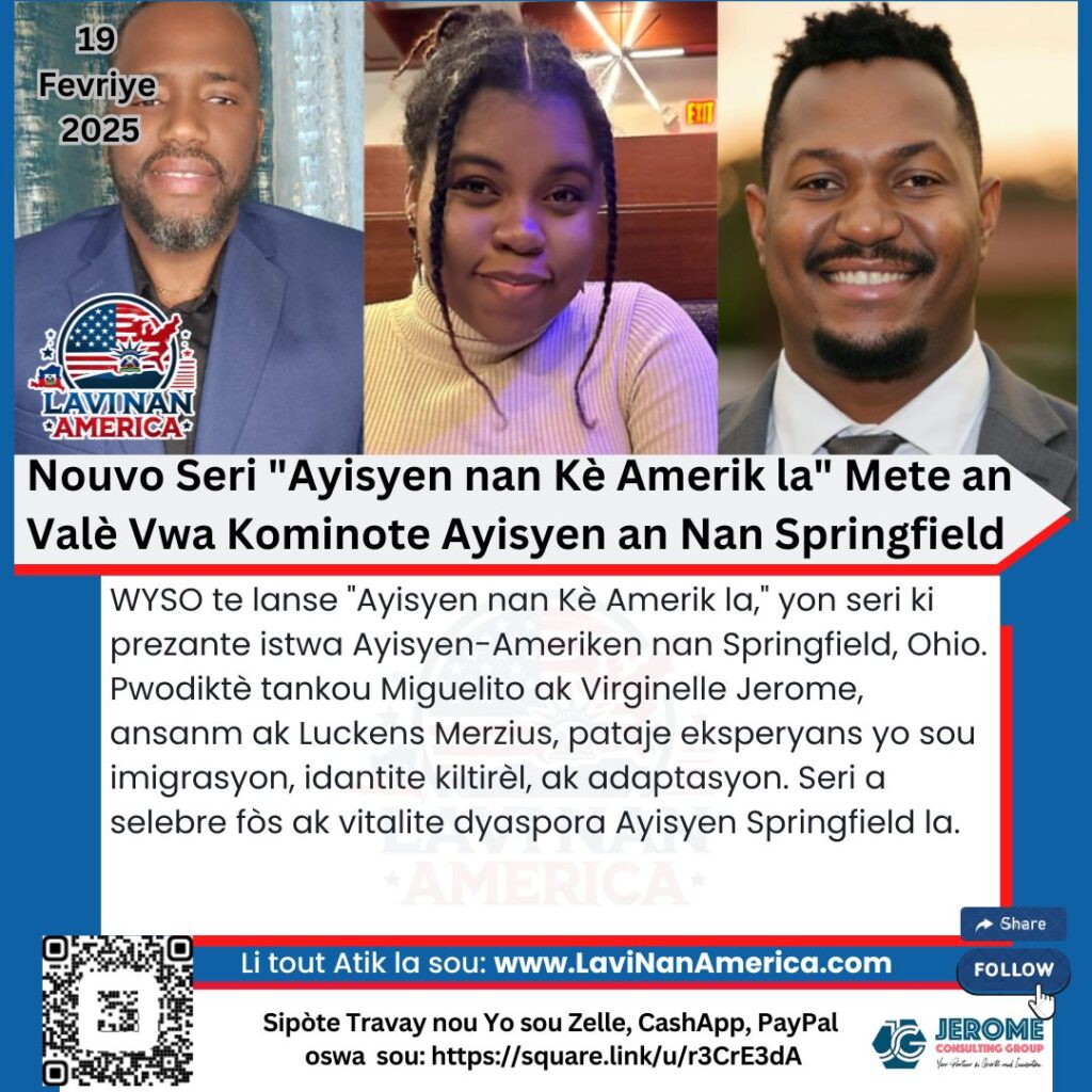 Nouvo Seri “Ayisyen nan Kè Amerik la” Mete an Valè Vwa Kominote Ayisyen an Nan Springfield