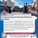 Kamyon Boom Chavire nan Flatbush, De Moun Blese
