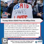 Trump Akize USAID Pou Vòl Milya Dola