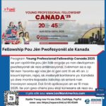 Young Professional Fellowship Canada 2025: Yon Opòtinite Pou Jèn Lidè